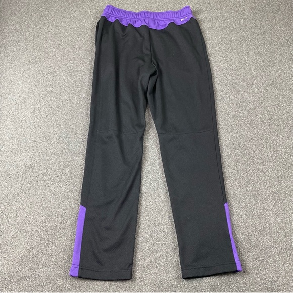 Nike Dri-Fit Black Purple Joggers Youth Size XL - Picture 12 of 12